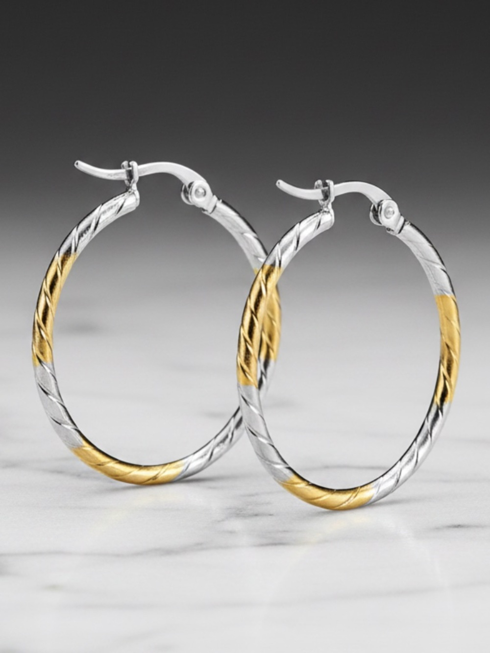 Womens Silver Gold Small Hoop‎ Earrings